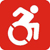 Accesibilidad parcial para personas usuarias de sillas de ruedas