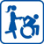 accesibilidad para personas usuarias de sillas de ruedas con asistencia