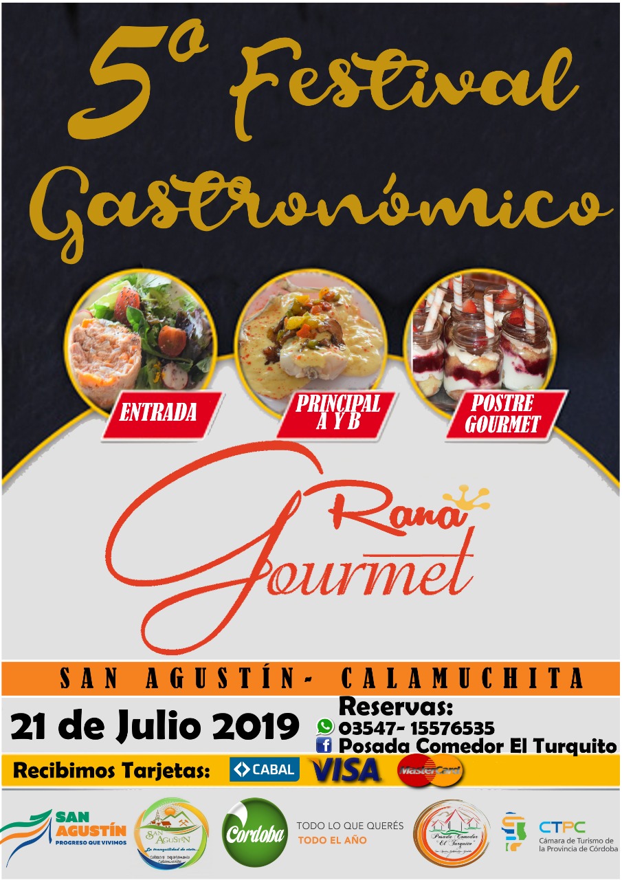 El 5º Festival Gastronómico de la Rana Gourmet llega a San Agustín