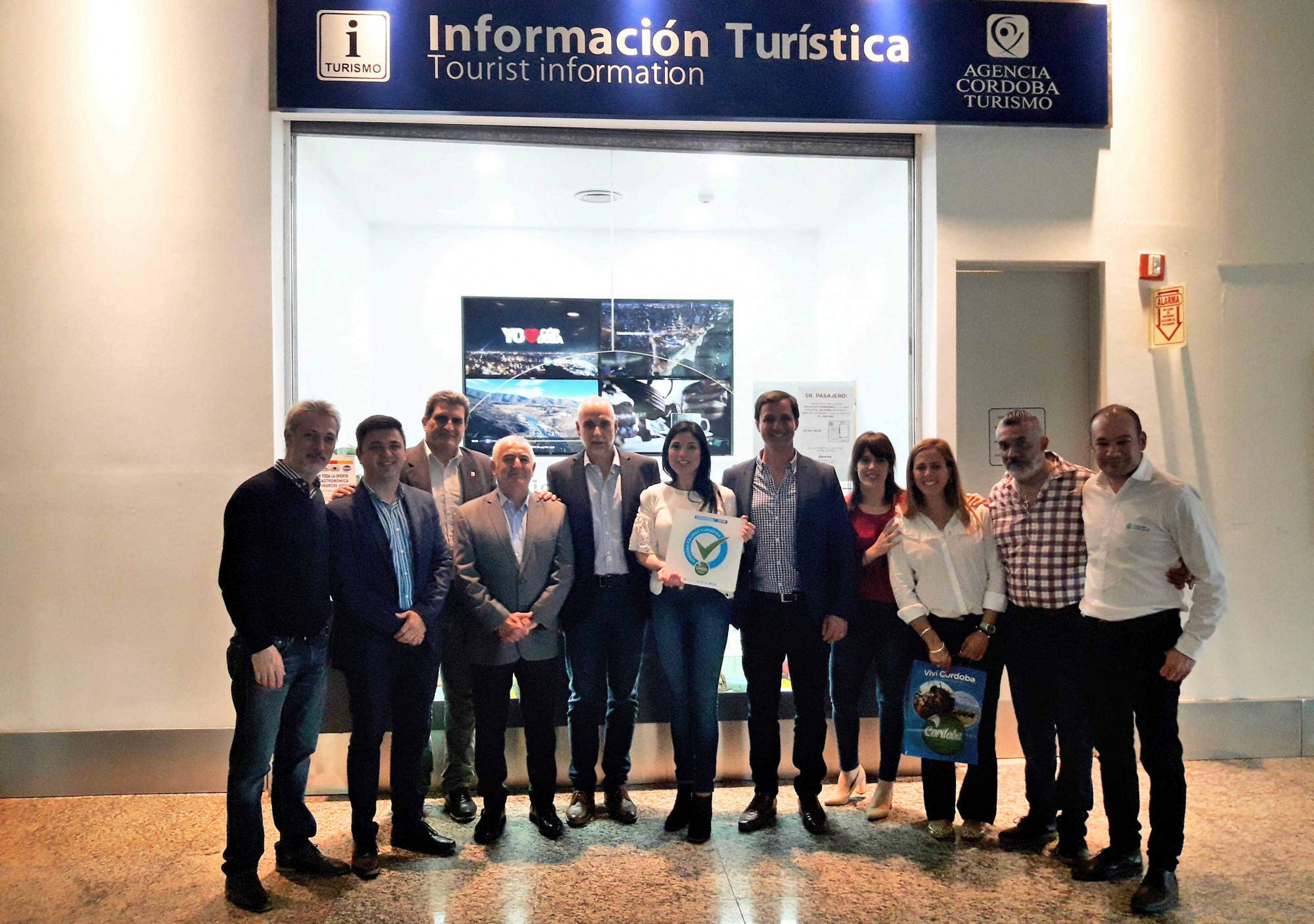 La Agencia Córdoba Turismo hizo entrega de distinción en calidad a oficinas de información turística