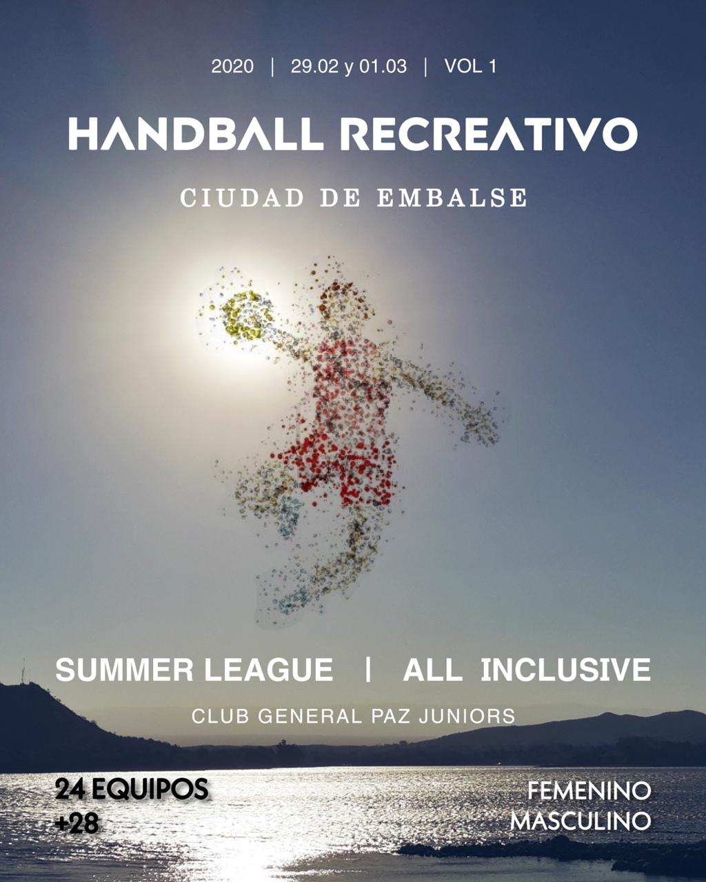 Disfrutá Córdoba y viví el deporte en el  Torneo Nacional de Handball Embalse 2020