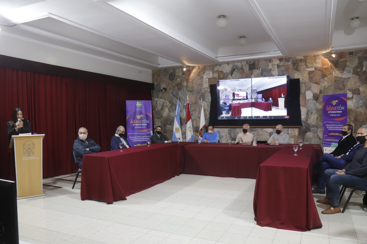 Ideatón 2020: Se presentó en Villa Carlos Paz el concurso de ideas para reactivar el turismo urbano