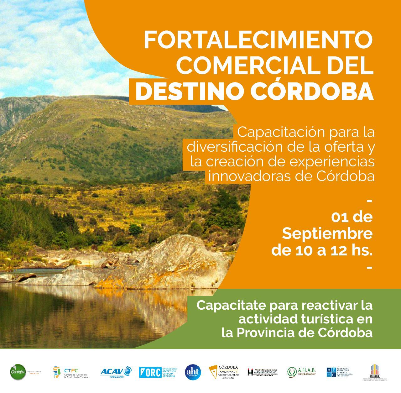 Córdoba llevará adelante una capacitación y rondas de negocios para reactivar la industria turística