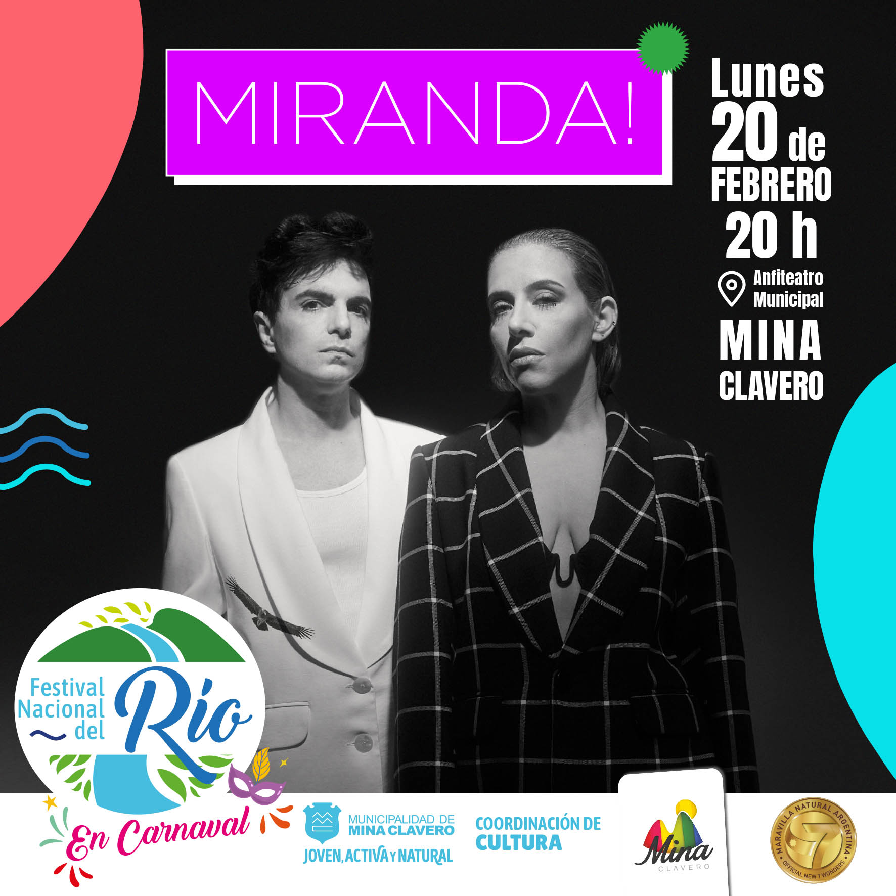 Mina Clavero, se viene el Festival Nacional del Río en Carnaval