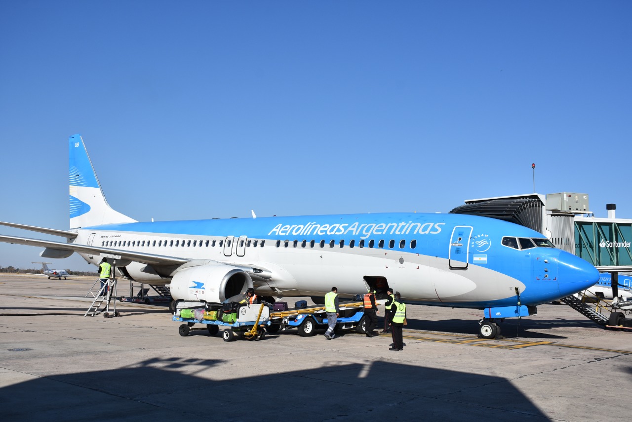 Aerolíneas Argentinas: en julio, Córdoba recibió 75mil turistas y fue el segundo destino más elegido